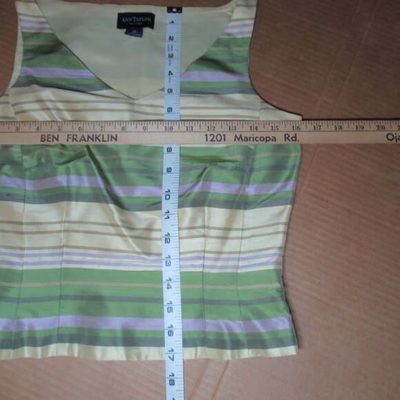 Vintage Ann Taylor Silk Two-Piece Set | Size 4 Petite - Picture 5 of 16